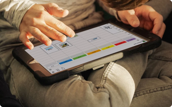 Alex verwendet die Independo App